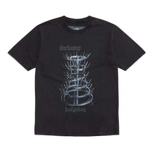 Deathmask Merchandise - Duchamp Hedgehog T-Shirt - (Washed Black)