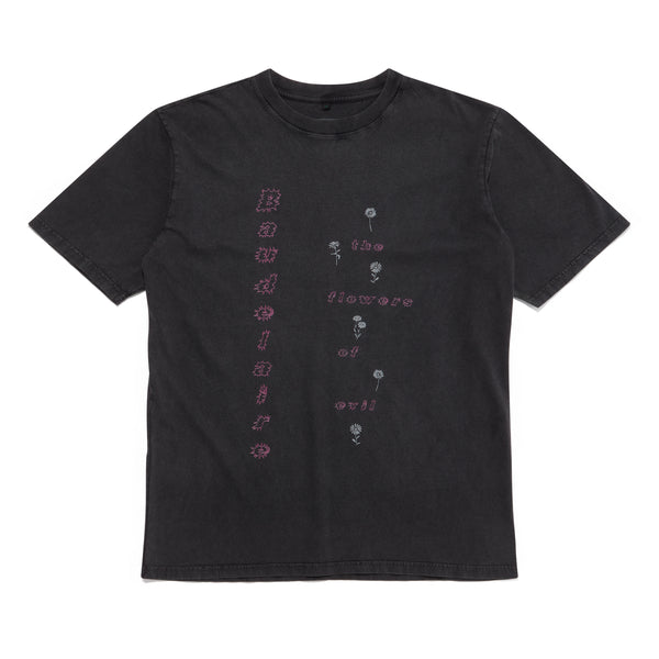 Deathmask Merchandise - Baudelaire Tour T-Shirt - (Washed Black)