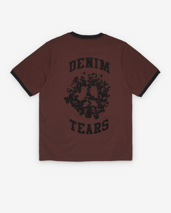 Denim Tears - Men's Denim U Ringer Tee - (Brown)