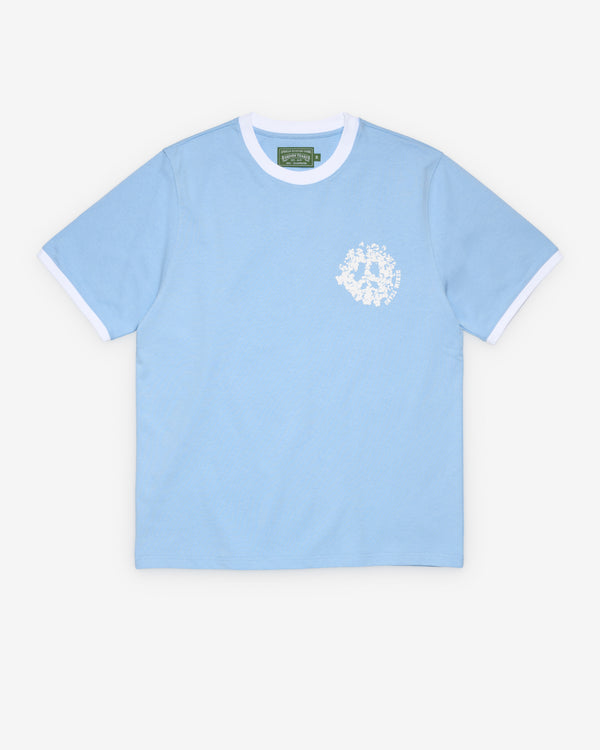 Denim Tears - Men's Denim U Ringer Tee - (Light Blue)