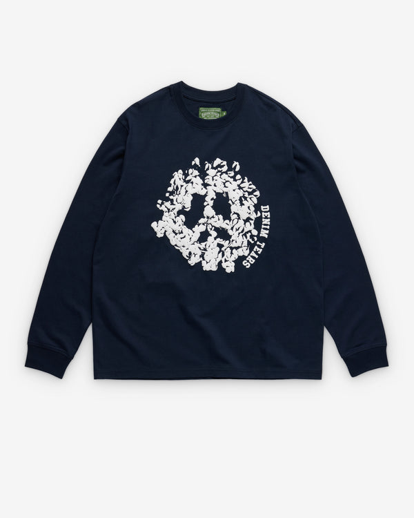 Denim Tears - Men's Denim University Long Sleeve - (Navy)
