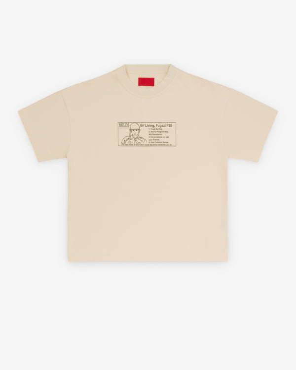 Fugazi - Men's Diagram Tee - (Beige)