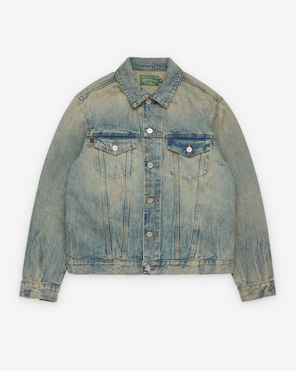 Denim Tears - Men's Dirty Wash Denim Jacket - (Dirty Wash)