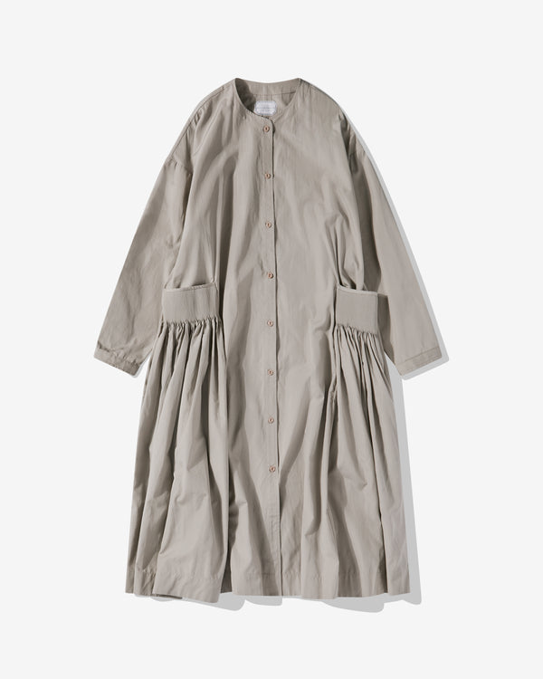 Ecole De Curiosites - Women's Danae Dress Coat - (Grey/Beige)