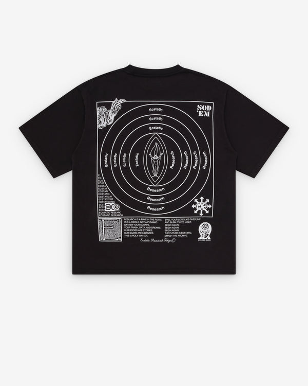 Ecstatic Research - Men's Guide T-Shirt - (Black)