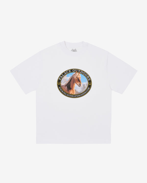 Palace - Men's Equestrian T-Shirt - (White)