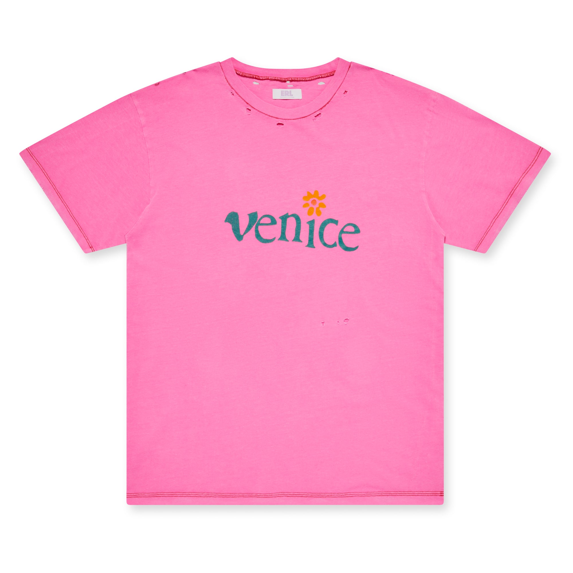 ERL - Men’s Venice T-Shirt Knit - (Pink) view 1