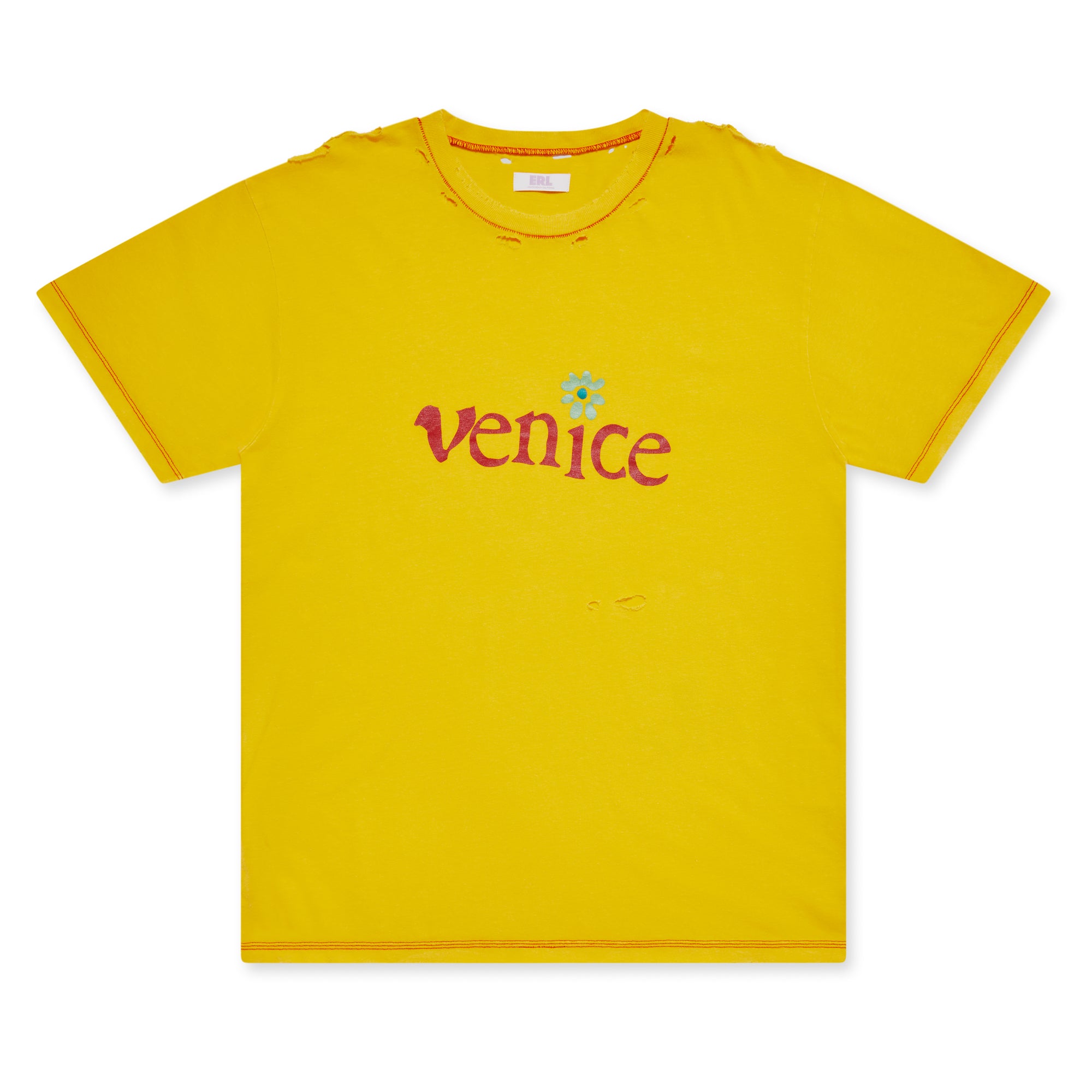 ERL - Men’s Venice T-Shirt - (Yellow) view 1