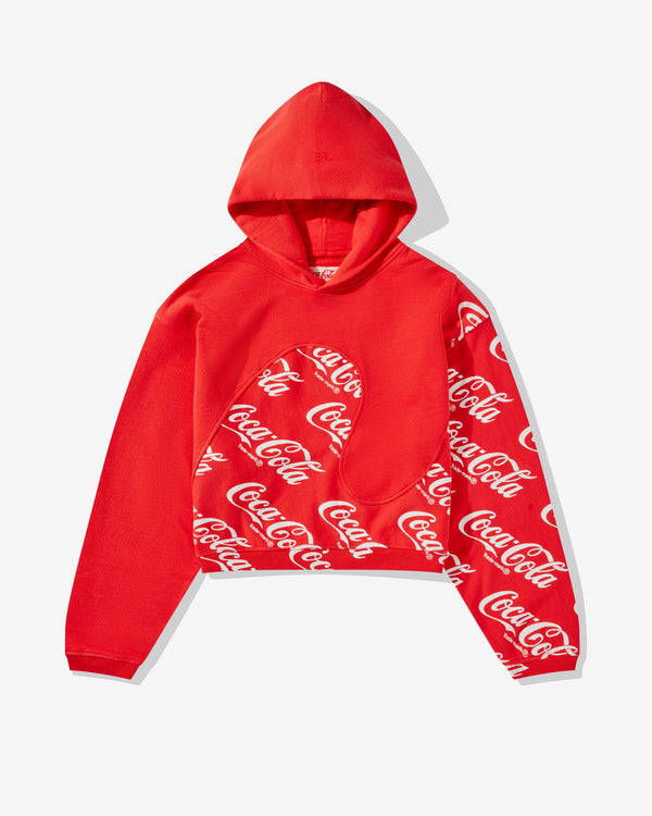 ERL - x Coca-Cola Swirl Hoodie - (Red)