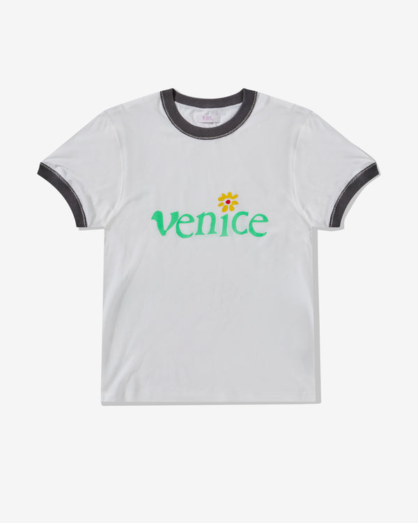 ERL - Venice Ringer T-Shirt - (White)