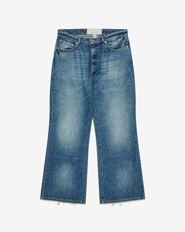 ERL -  Distressed Regular Fit Jeans - (Blue)