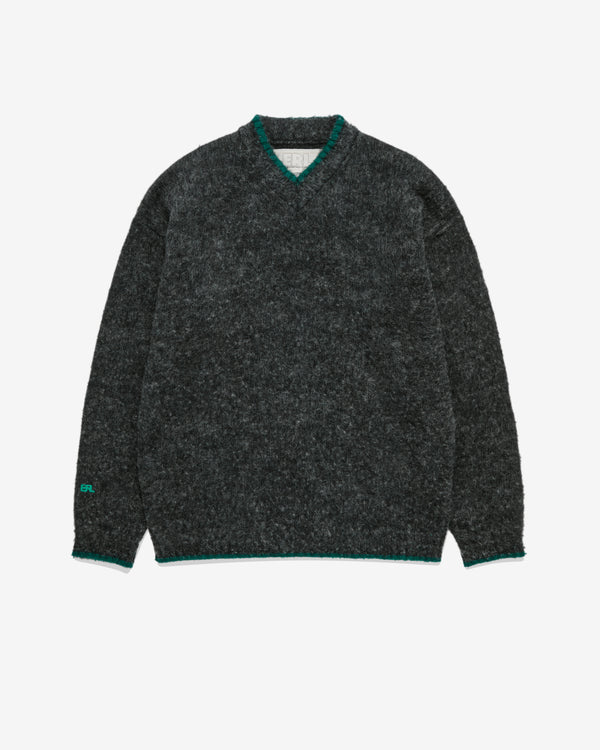 ERL -  Pilling Overwashed Sweater - (Dark Grey)