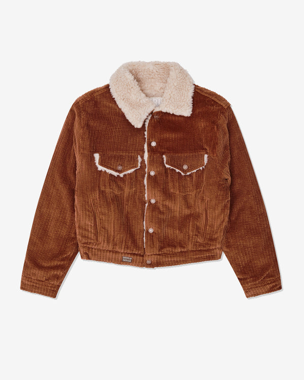 ERL - Sherpa Corduroy Trucker Jacket - (Brown)