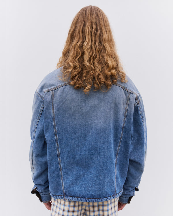 Erl - Breakwater Wash Denim Jacket - (Blue)