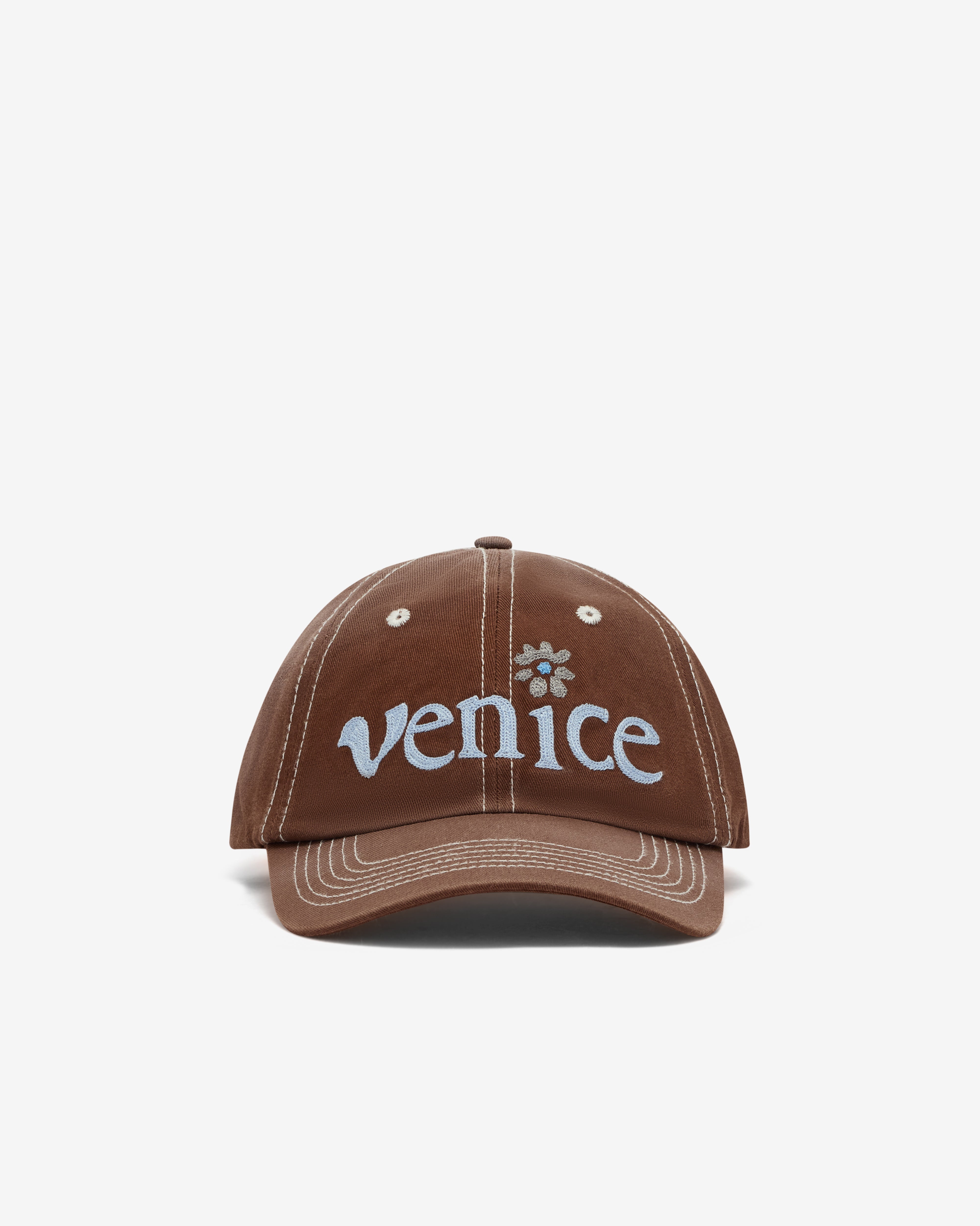 Erl: Venice Cap Woven (Brown) | Dover Street Market London