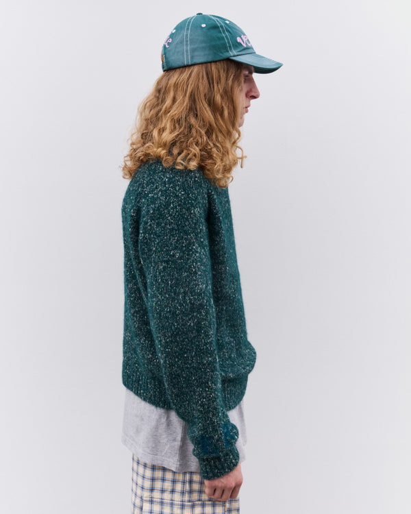 Erl - Wool Blend Sweatshirt - (Dark Green)