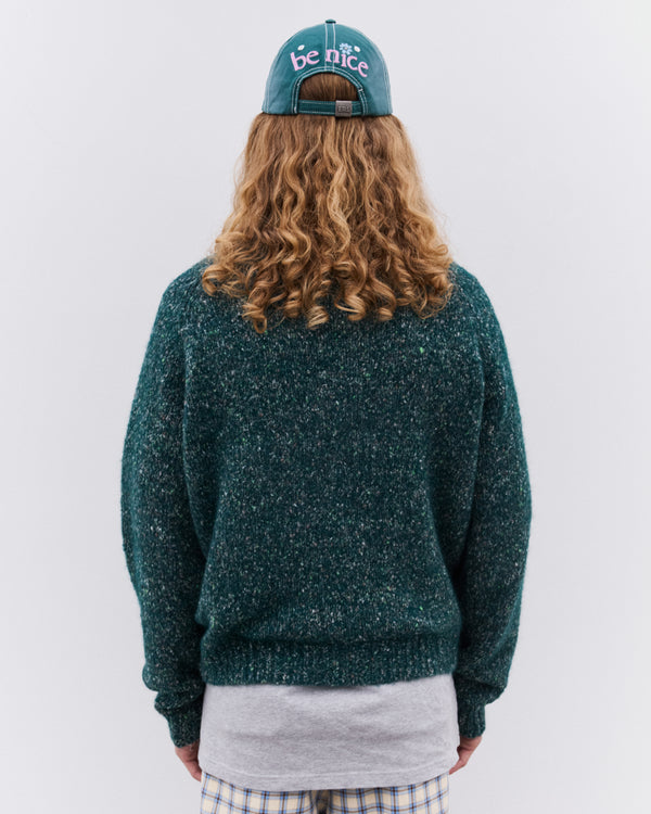 Erl - Wool Blend Sweatshirt - (Dark Green)