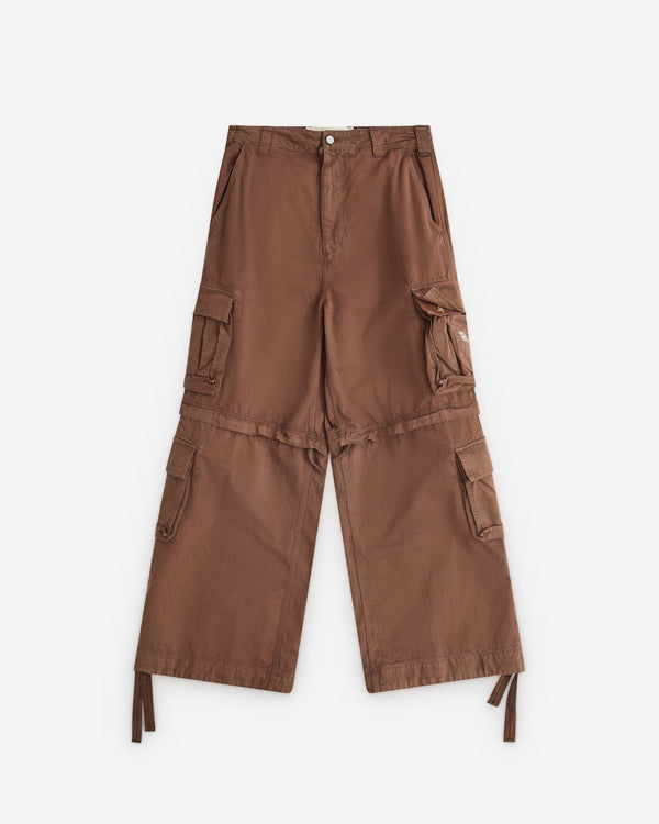 Erl - Zip-Off Cargo Pants - (Brown)