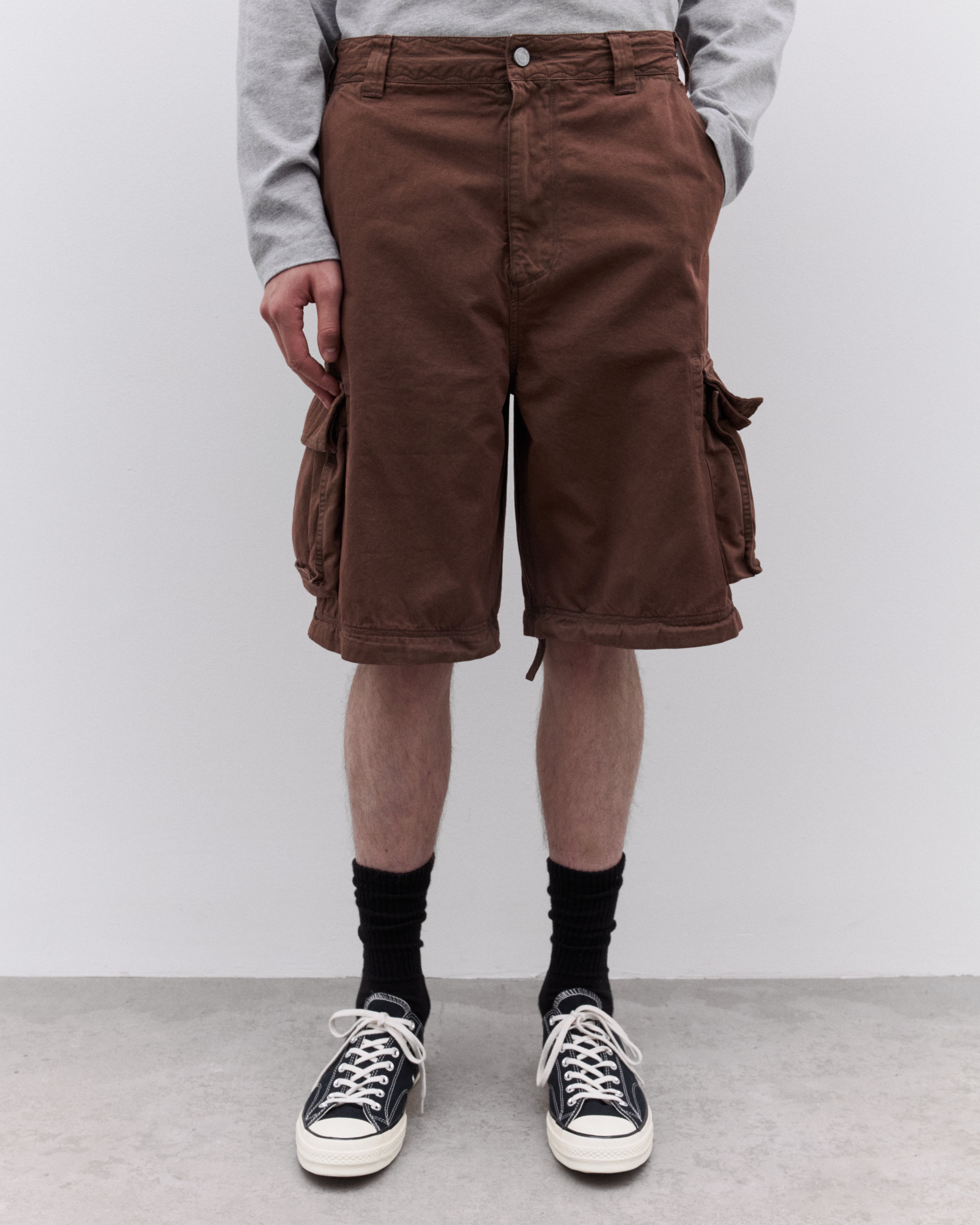 Erl: Zip-Off Cargo Pants (Brown) | Dover Street Market London