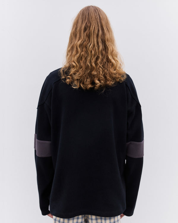 Erl - Laced Hockey Jersey - (Black)