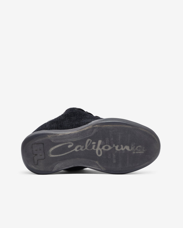 Erl - Corduroy Vamp Sneakers - (Pirate Black)