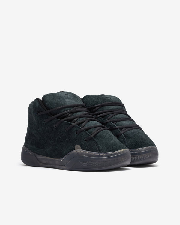 Erl - Suede Mid Vamp Sneakers - (Pirate Black)