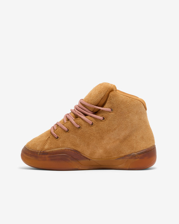 Erl - Suede Mid Vamp Sneakers - (Natural)