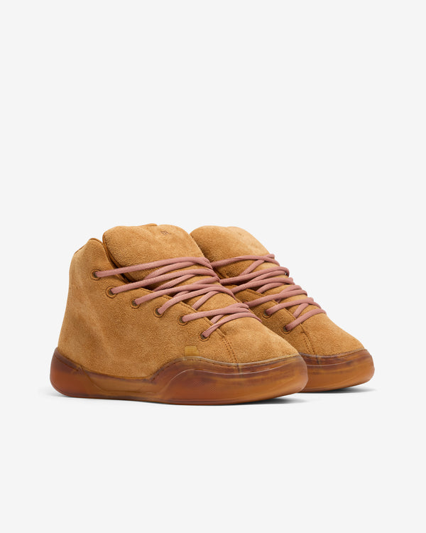 Erl - Suede Mid Vamp Sneakers - (Natural)