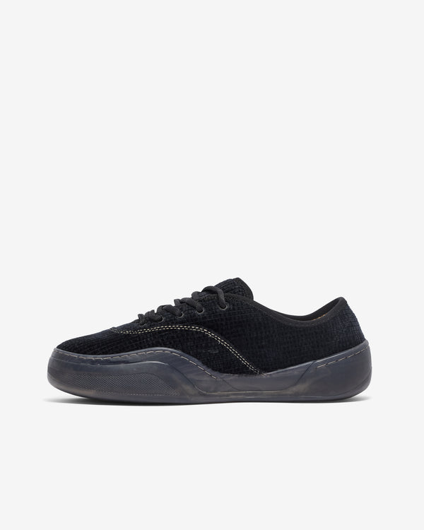Erl - Corduroy Coupe Sneakers - (Dark Black)