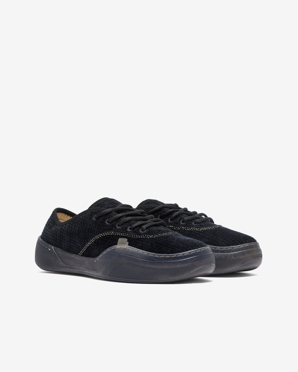 Erl - Corduroy Coupe Sneakers - (Dark Black)
