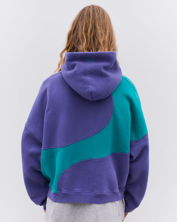 Erl - Wave Hooded Sweatshirt - (Navy)