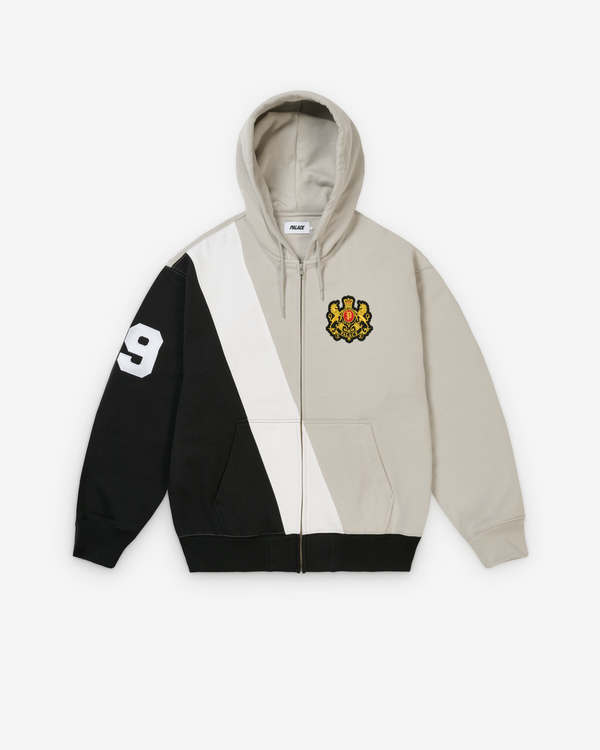 Palace - Men's Established Zip Hood - (Grey)