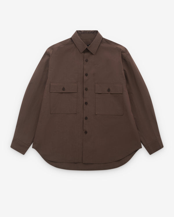 Evan Kinori - Men's Big Shirt - (Anthracite)