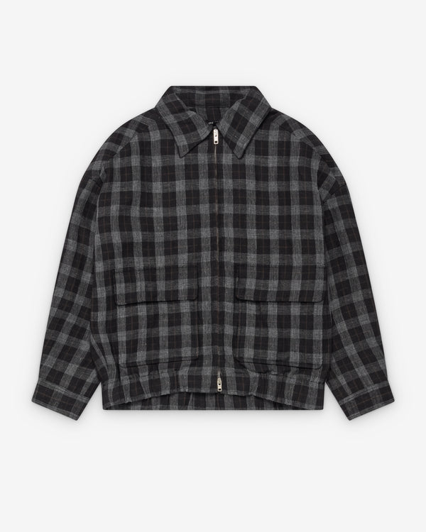 Evan Kinori - Men's Zip Jacket - (Charcoal)