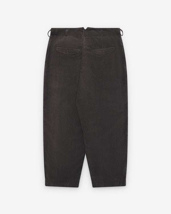 Evan Kinori - Men's Two Pleat Pant - (Charcoal)