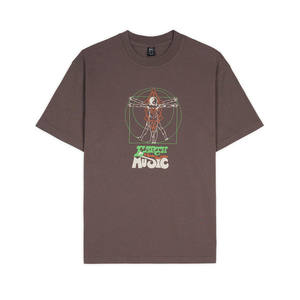 Brain Dead - Men's Earth Music T-Shirt - (Clay)