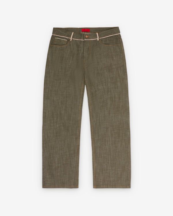 Fugazi - Men's Even More Selfish Jeans - (Olive)