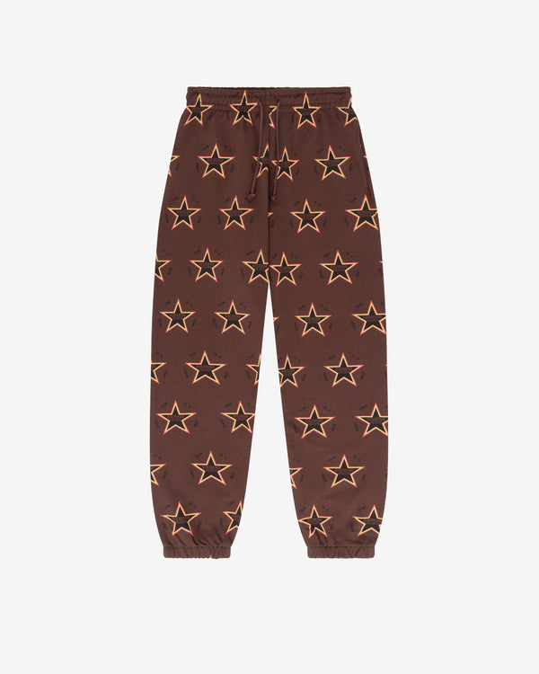 Denim Tears - Men's Every Tear Is A Star All Over Sweatpant - (Brown)