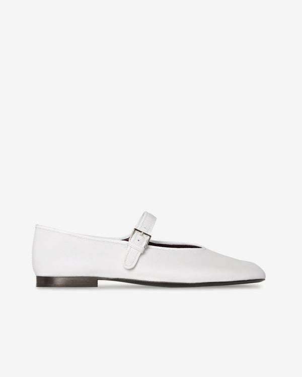 The Row - Women's Boheme Mary-Jane Shoe - (White)