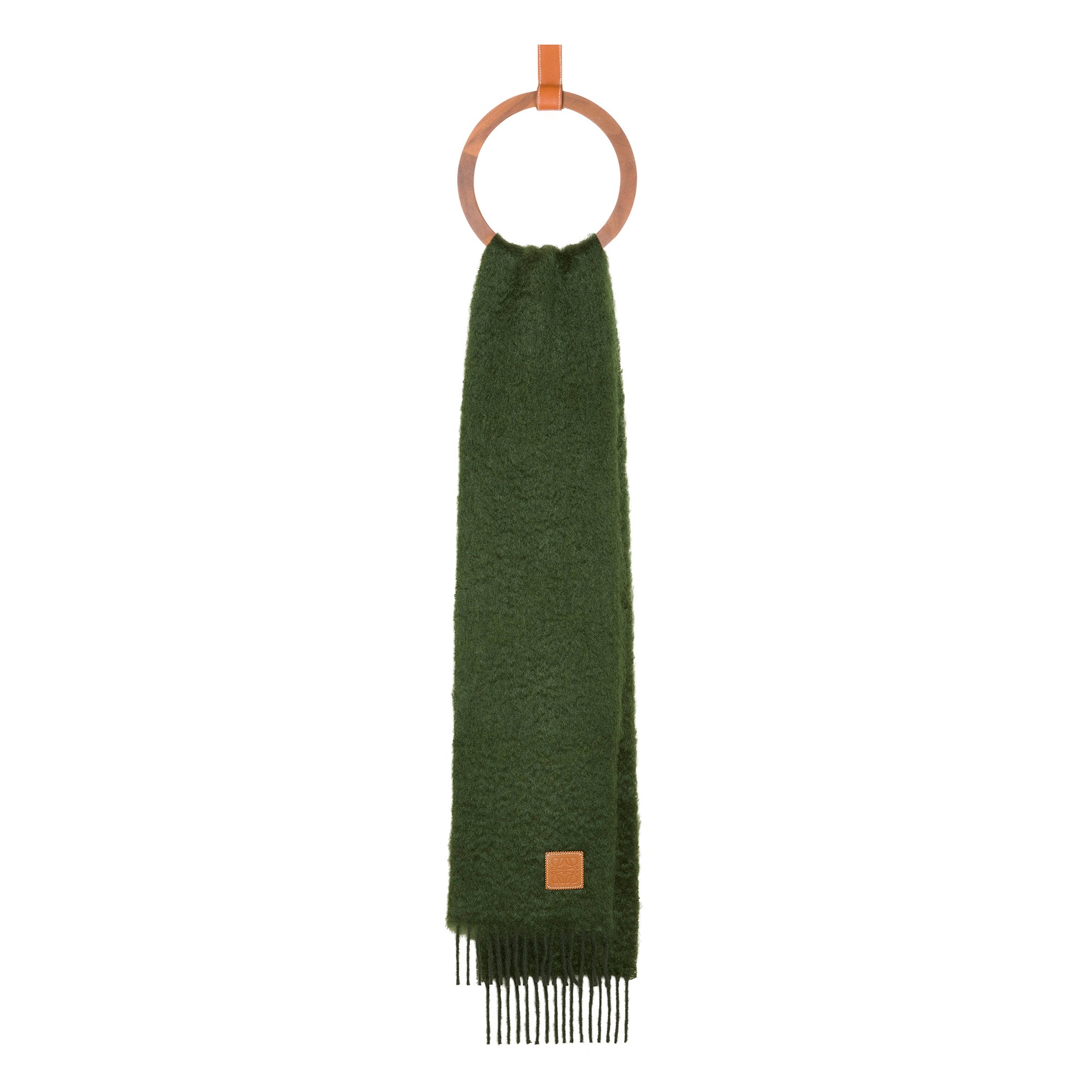 Loewe - Women's Scarf - (Forest Green) view 1