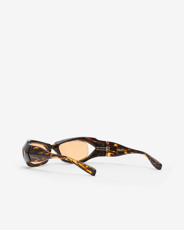 Factory900 - Futuristic Sunglasses - (Brown Tortoiseshell)