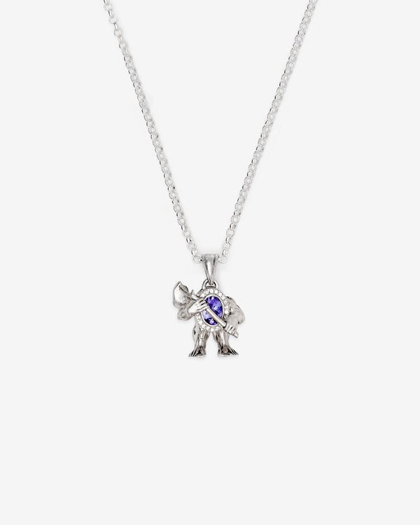 Farbey & Myszczynski - Sad Pendant Necklace - (Silver)