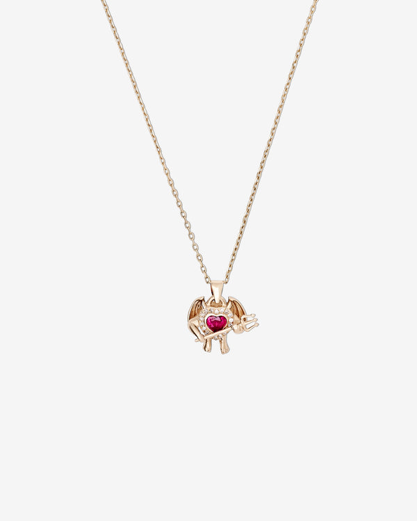 Farbey & Myszczynski - Devil Pendant Necklace - (Gold)