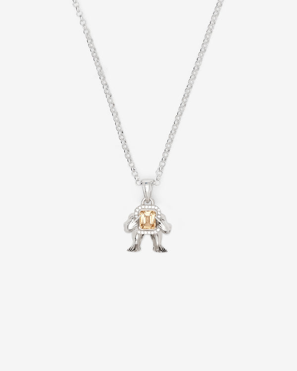 Farbey & Myszczynski - Angry Pendant Necklace - (Silver)