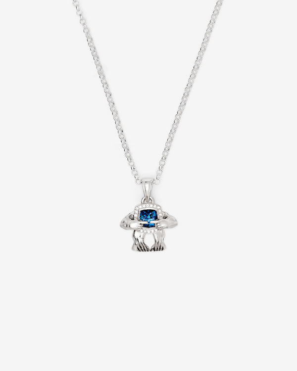 Farbey & Myszczynski - Shy Pendant Necklace - (Silver)