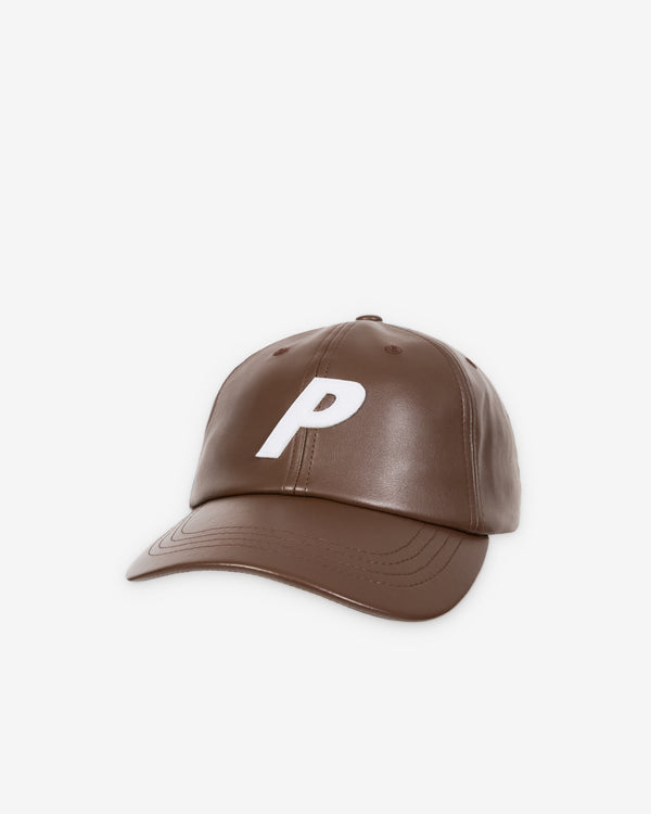 Palace - Men's Faux Leather P 6-Panel - (Fox)