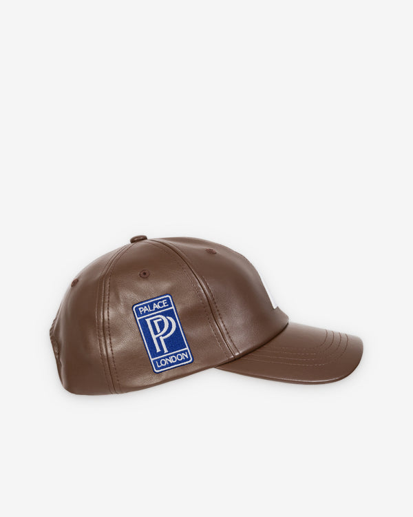 Palace - Men's Faux Leather P 6-Panel - (Fox)