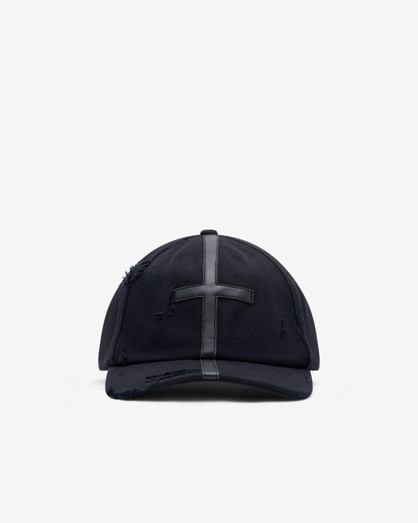 Matières Fécales - Symbol Leather Cap - (Black)