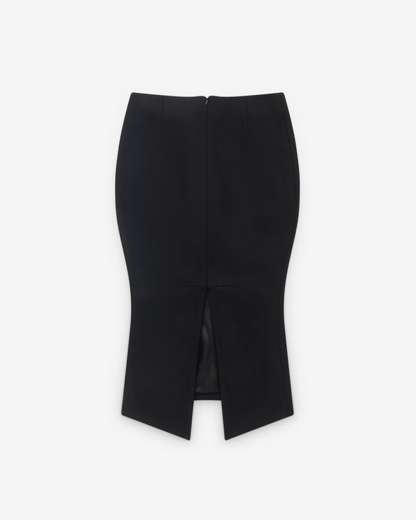 Matières Fécales - Women's Madame H. Skirt - (Sclera Black)