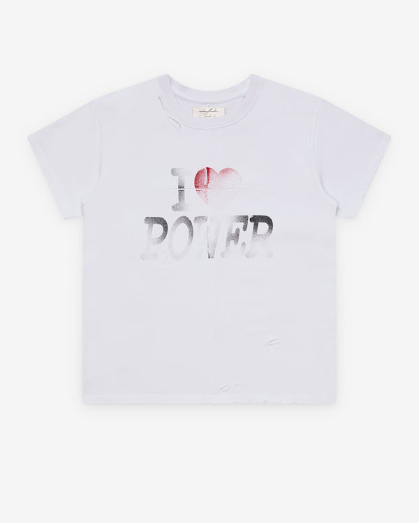 Matières Fécales - Power T-Shirt - (White)